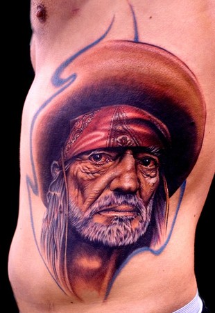 Tattoos - willie nelson